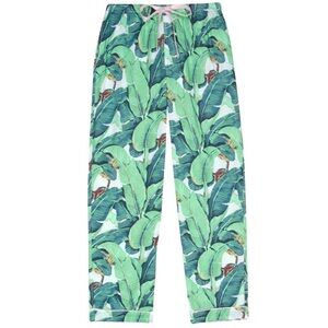 Sant and Abel CW Stockwell $125 Martinique Banana Leaf 100% Cotton Pants Sz XL